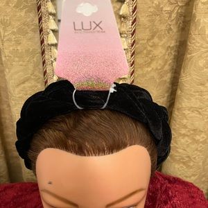 Suede braided headband